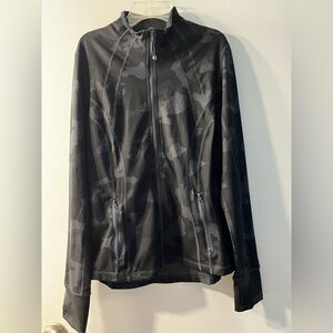 Yogalicious Lux Womens Black Camo Jacket